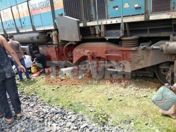 Train derails at Pecharthal 
